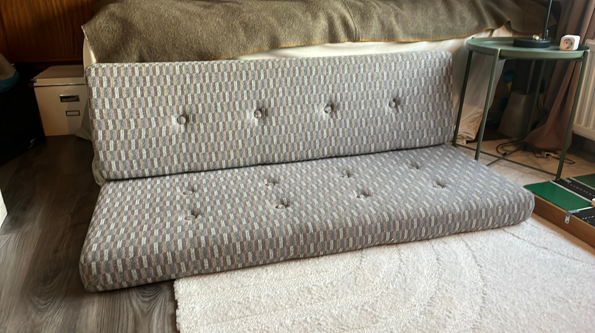 Caravan kussens treinzit 140 cm (Origineel Avento), Caravans en Kamperen, Ophalen, Gebruikt