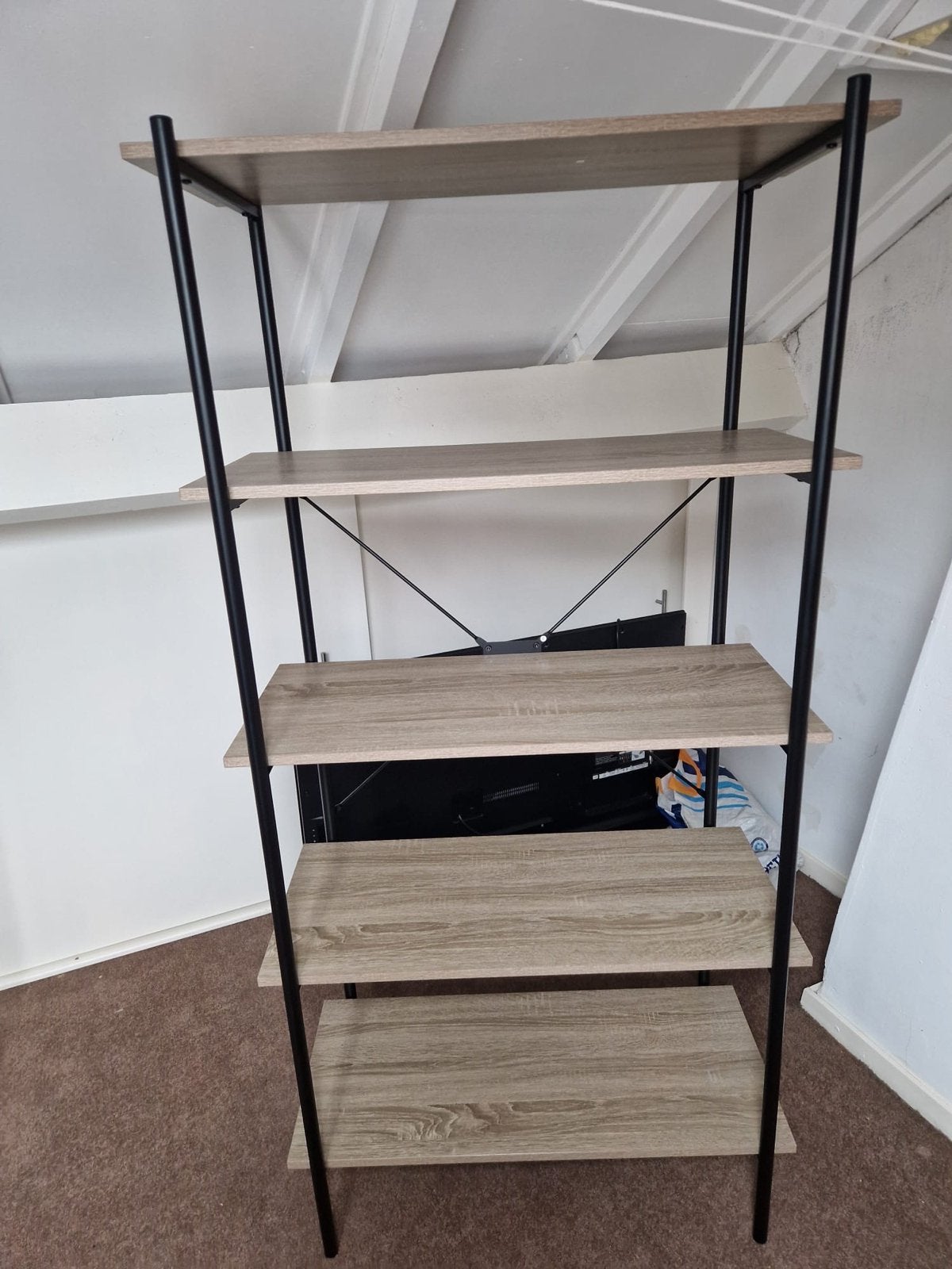 Nieuwe kast - Boekenkast / Opbergrek (80x40x162 cm), Ophalen, Zo goed als nieuw