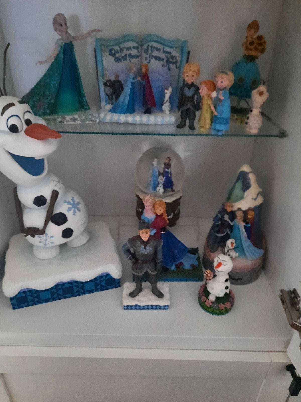 Disney traditions Frozen goed lezen!!, Ophalen of Verzenden, Overige figuren, Zo goed als nieuw, Beeldje of Figuurtje