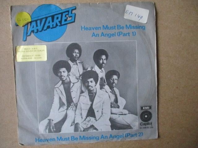 s5005 tavares - heaven must be missing an angel, Ophalen, Gebruikt, Overige genres, 7 inch