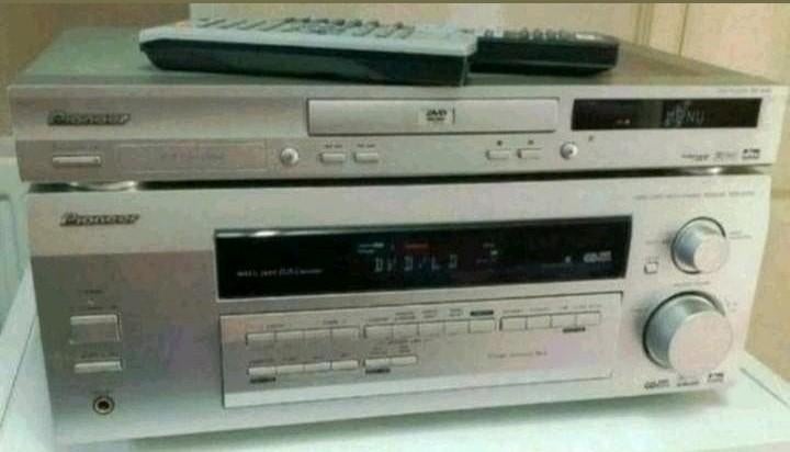 Pioneer set vsx-d512 receiver + gratis cd dvd speler dv-444, Audio, Tv en Foto, Stereo-sets, Pioneer, Ophalen of Verzenden