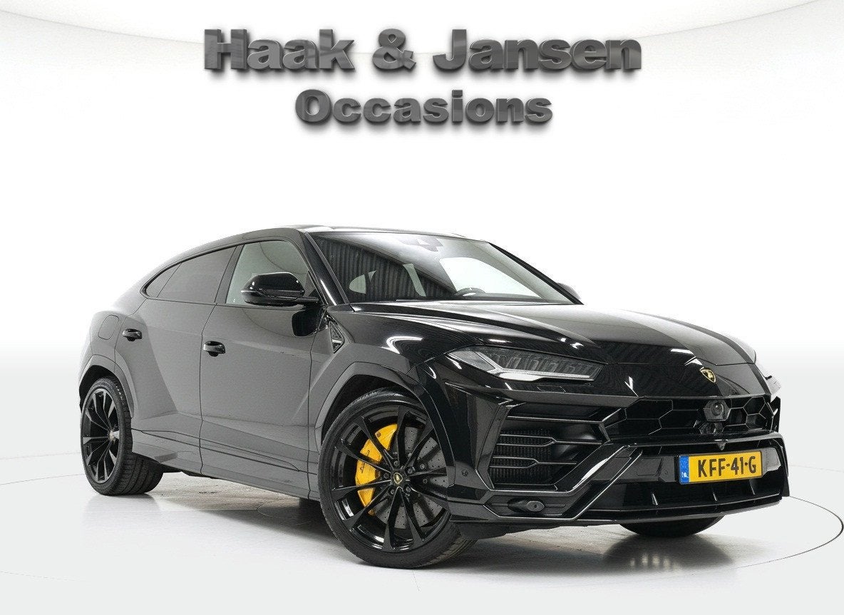 Lamborghini URUS 4.0 V8 - Keramisch - Pano - B&O - Massage, Auto's, Automaat, Dealer onderhouden, Urus, Gebruikt