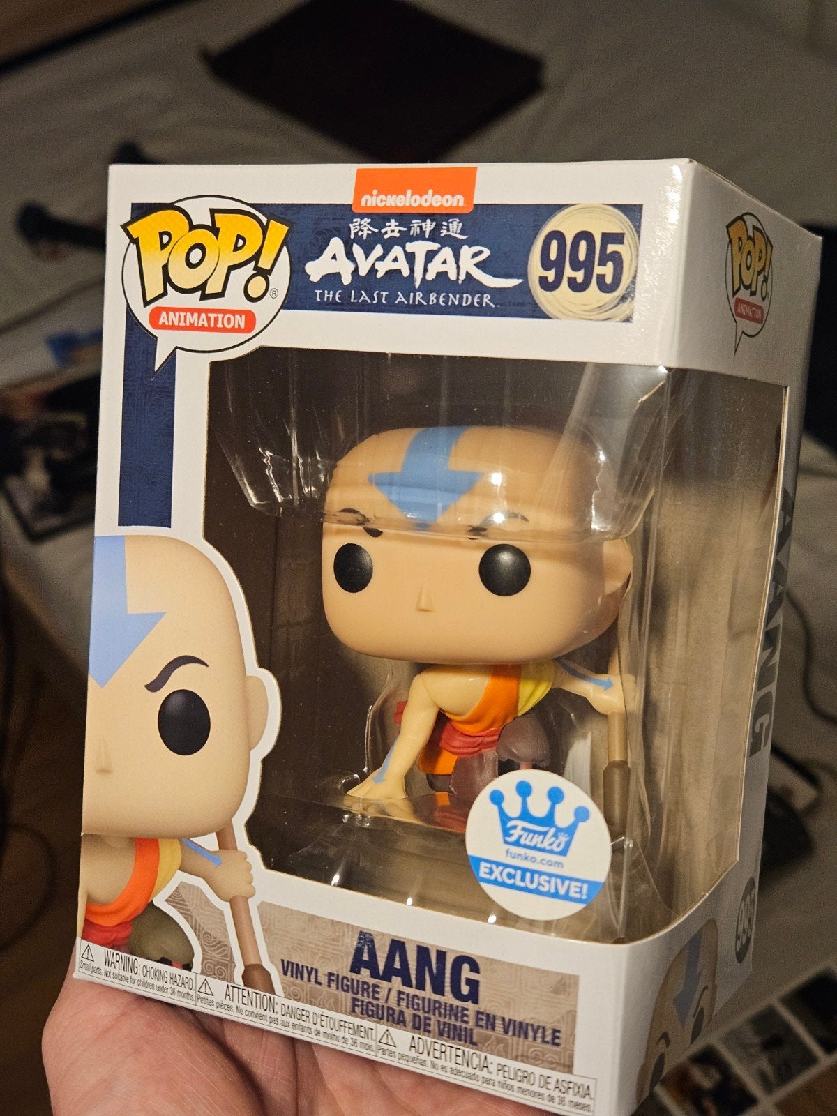 Funko Pop! Aang #995 - Avatar: The Last Airbender, Ophalen of Verzenden, Nieuw