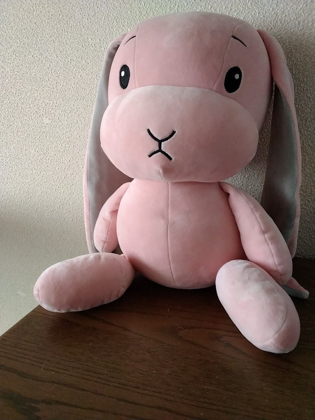 Roze konijn knuffel - Zo goed als nieuw, Konijn, Ophalen of Verzenden, Middelgroot (20 tot 80 cm), Met label
