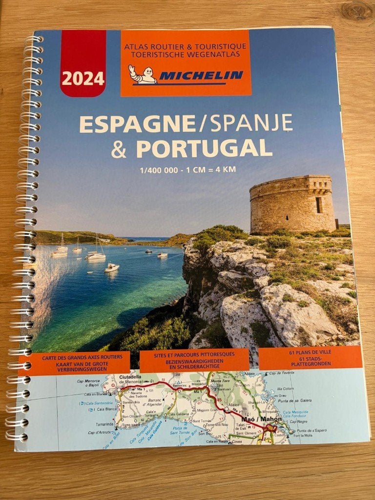 Michelin Gids Spanje& Portugal 2024, Boeken, Spanje, Nieuw, Ophalen of Verzenden, Landkaart