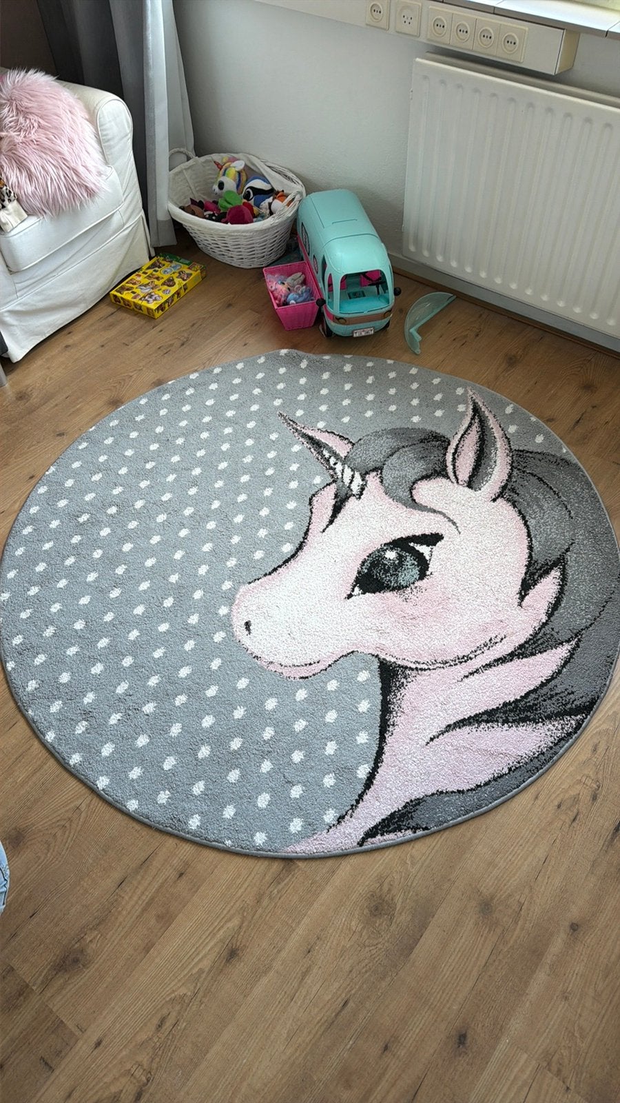 Vloerkleed unicorn, Ophalen, Zo goed als nieuw