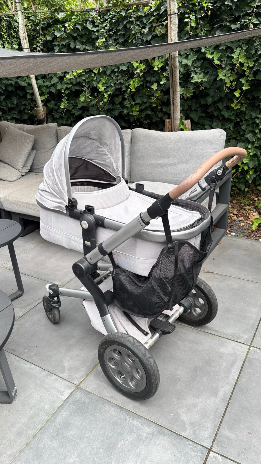 Joolz Day 3 Grijs met accessoires, Gebruikt, Combiwagen, Met reiswieg, Ophalen