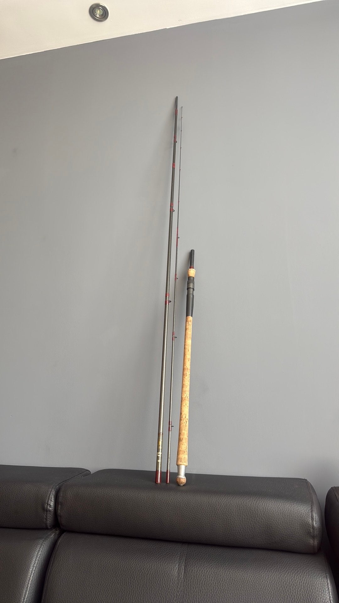 *** Unieke Koopman Bennebroek Carbon Kevlar Medium 11.2ft***, Ophalen of Verzenden, Gebruikt, Werphengel