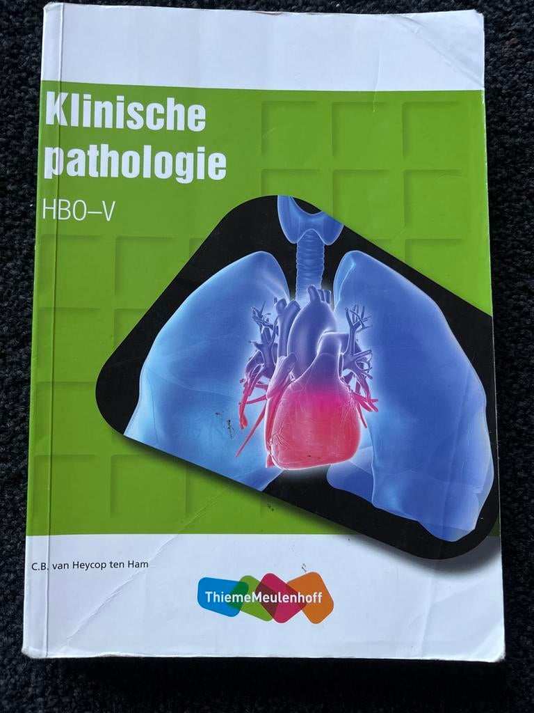 Klinische pathologie HBO-V - C.B. van Heycop ten Ham, Boeken, Ophalen of Verzenden, Beta, Gelezen, HBO