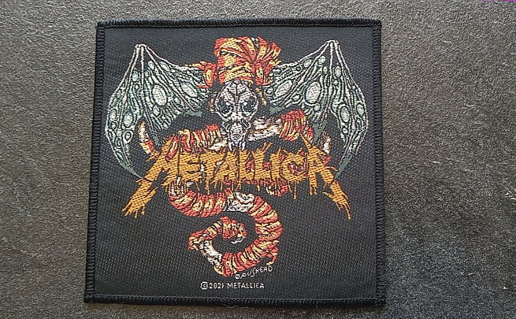 Metallica vrij  mooie nieuwe wherever i may roam patch 179, Ophalen of Verzenden, Nieuw, Kleding