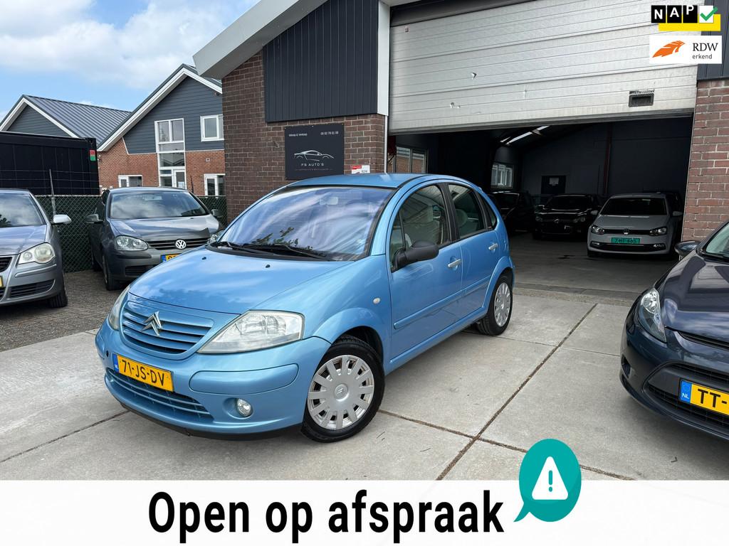 Citroen C3 1.4i Exclusive |NIEUWE APK|AIRCO|NAP KM|CLIMATE C, Voorwielaandrijving, Stof, Blauw, Origineel Nederlands