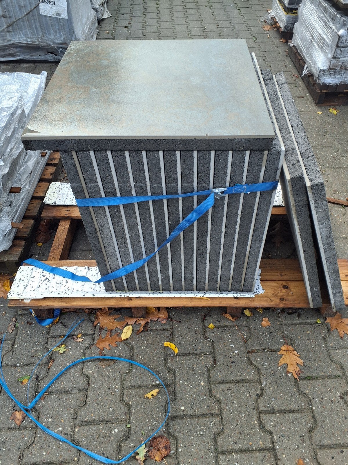 Strak Geprijsde Keramische Terrastegels - 60x60x4 - 177,12m², Keramiek, Nieuw, Ophalen of Verzenden, 10 m² of meer