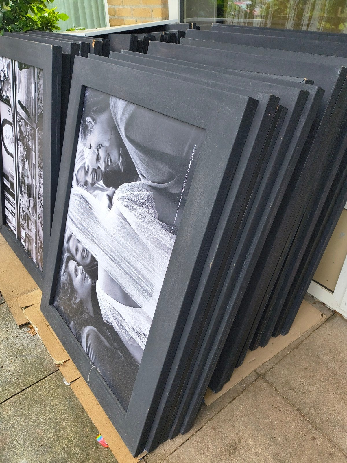 Partij xl fotolijsten gratis afhalen zie advertentie, Audio, Tv en Foto, Fotografie | Fotolijsten, Ophalen, Gebruikt, Hout, Overige typen