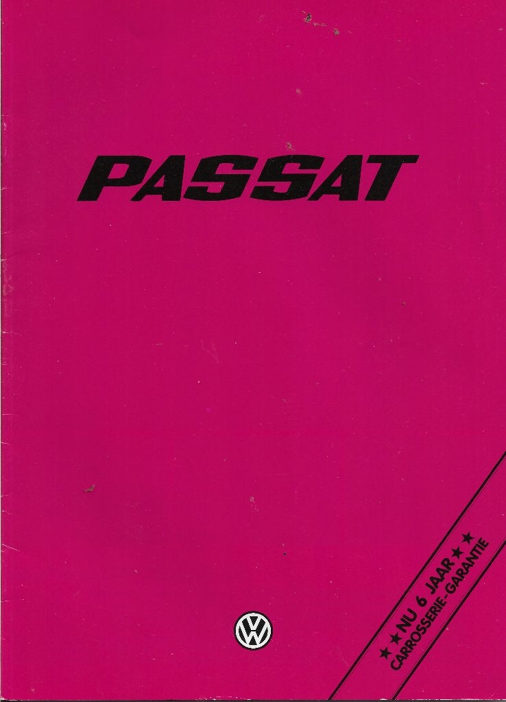 Brochure VW Volkswagen PASSAT, 1979 (NL)., Pon's Autohandel, Leusden., Ophalen of Verzenden, Zo goed als nieuw, Volkswagen