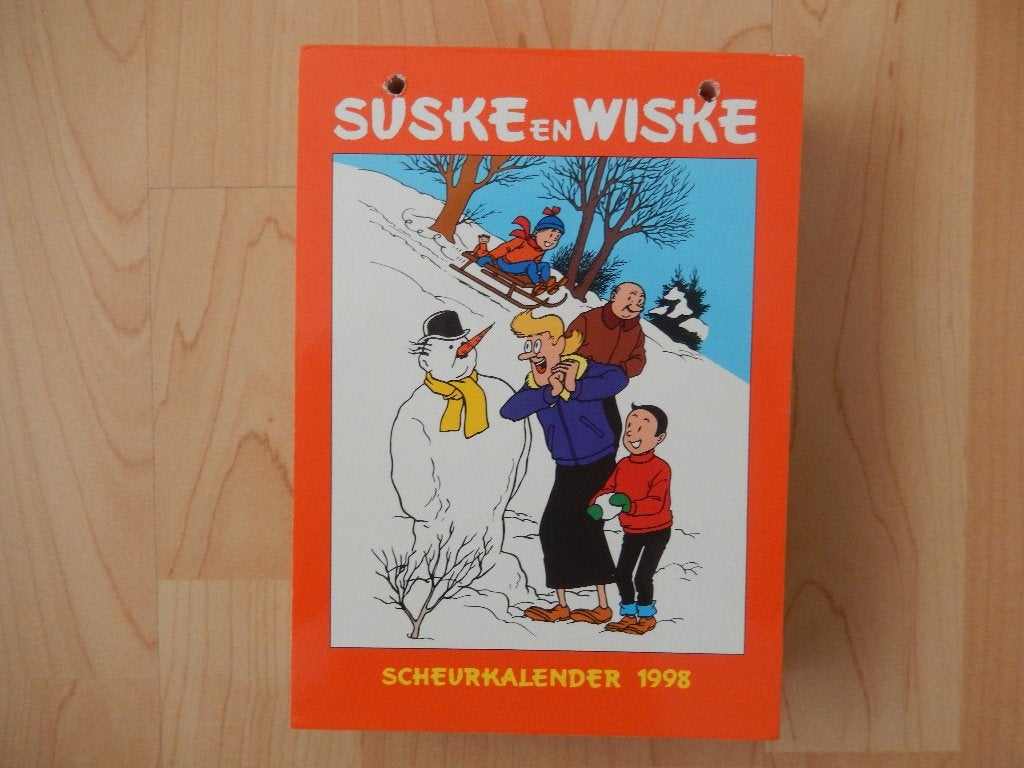 Suske en Wiske scheurkalender 1998, Boeken, Nieuw, Ophalen of Verzenden, Studio Vandersteen, Meerdere stripboeken
