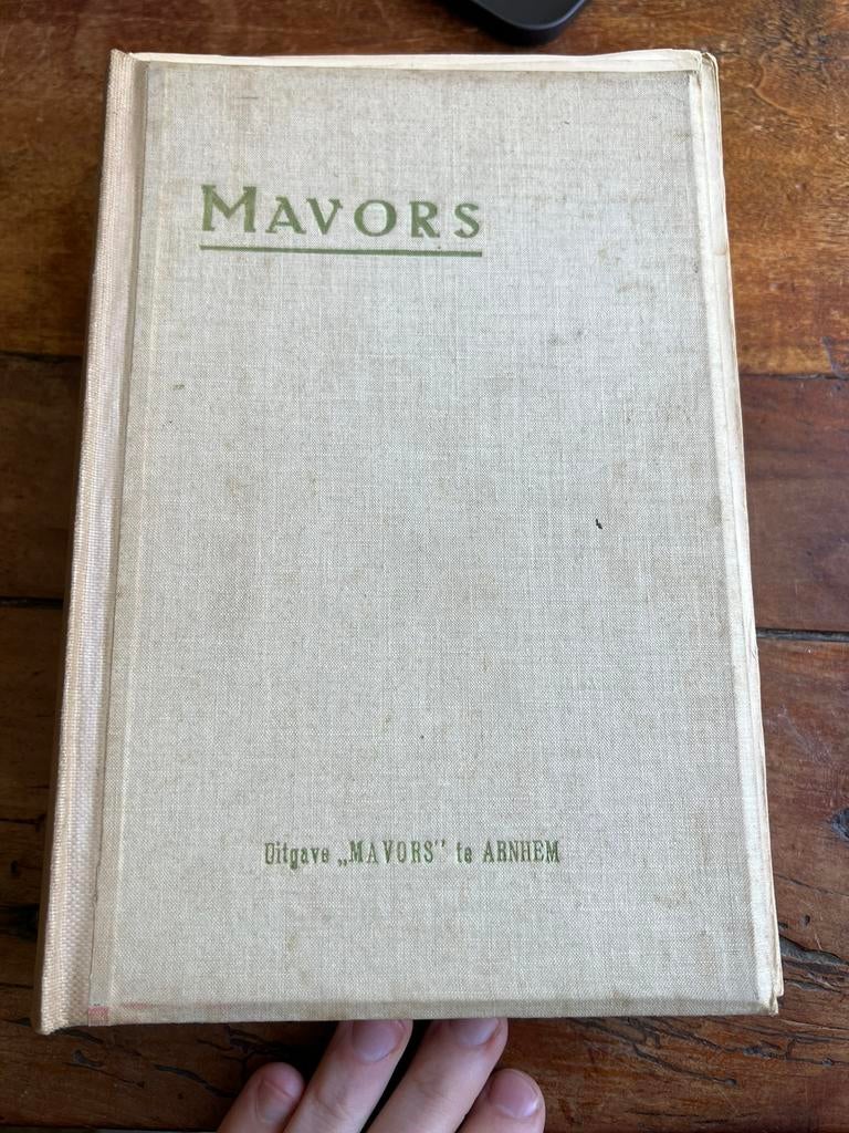 Nederlands MAVORS jaargang 1940 mobilisatie wapens, Verzamelen, Ophalen of Verzenden, Duitsland, Boek of Tijdschrift