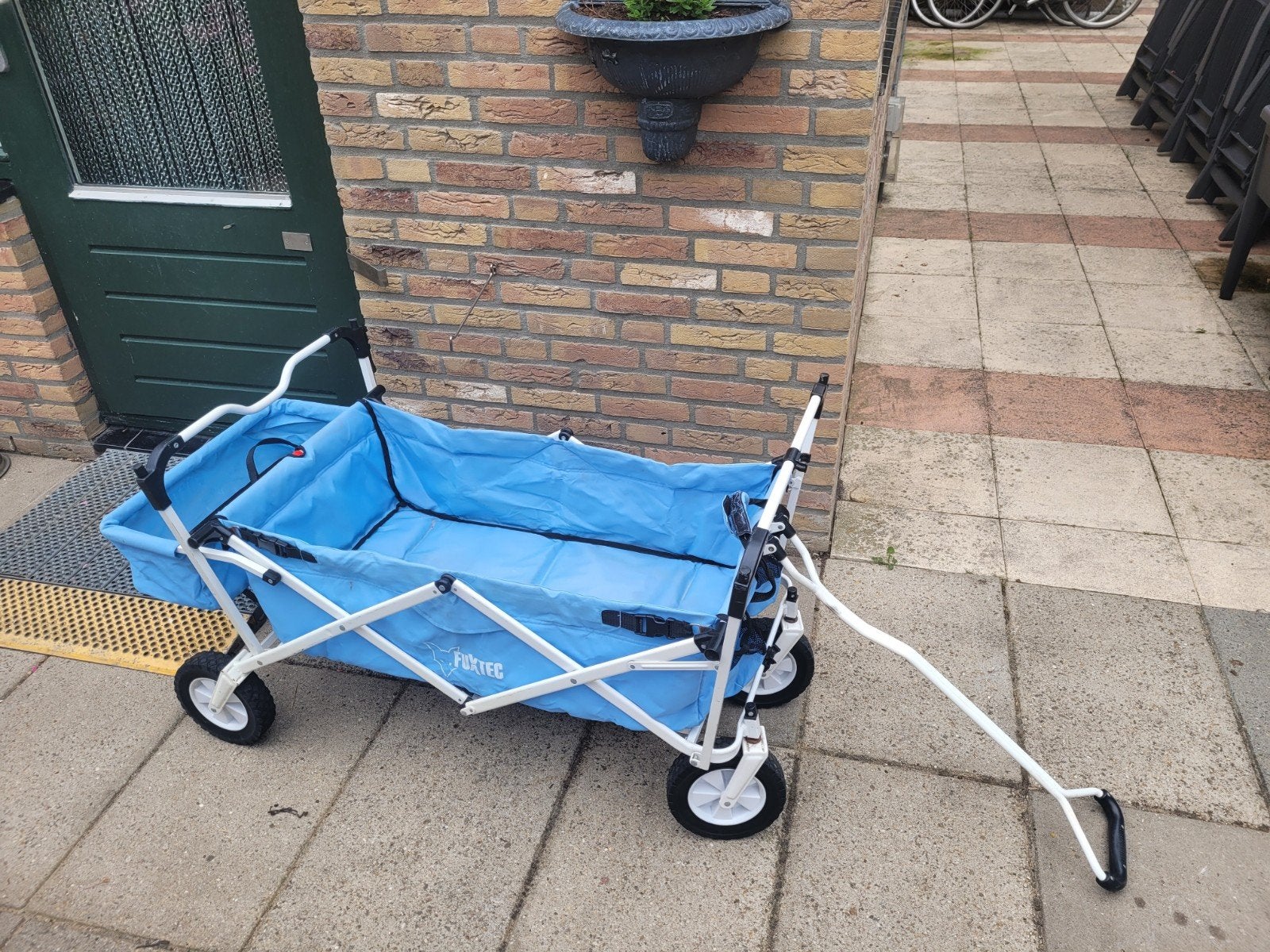 Opvouwbare bolderkar - Gebruikt, Caravans en Kamperen, Bolderkarren, Ophalen, Opvouwbaar, Gebruikt