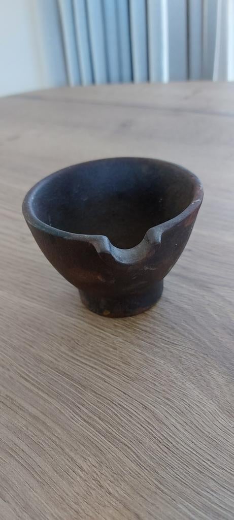 Antieke gietijzeren smeltkroes of kom, Ophalen of Verzenden