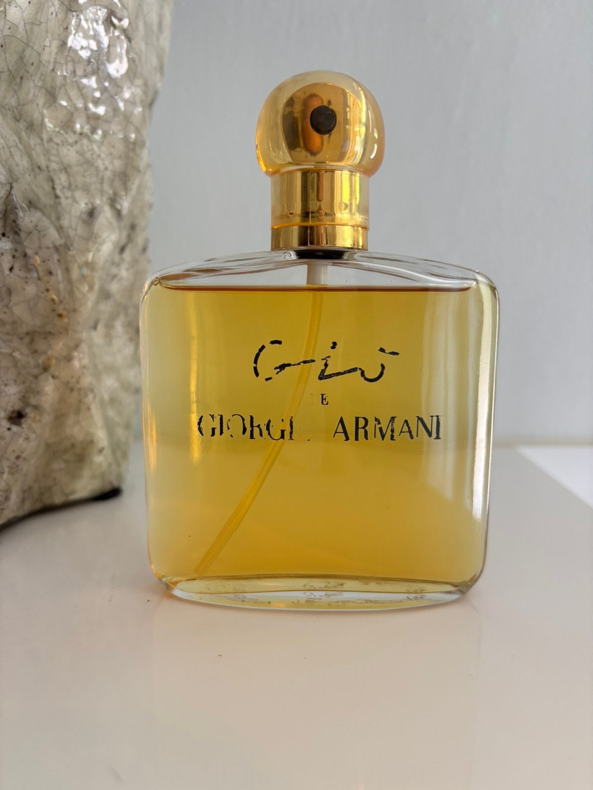 Gio Giorgio Armani Dames 100 ml vintage 90ies, Sieraden, Tassen en Uiterlijk, Ophalen of Verzenden, Zo goed als nieuw
