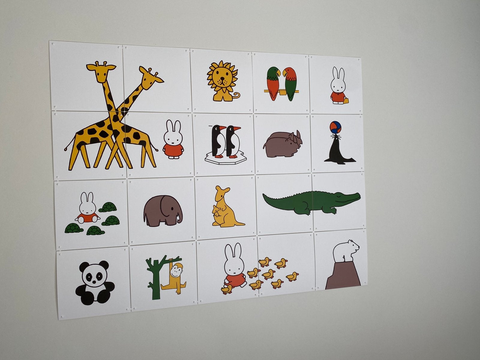 Ixxi Nijntje dierentuin, Ophalen of Verzenden, Zo goed als nieuw, Wanddecoratie