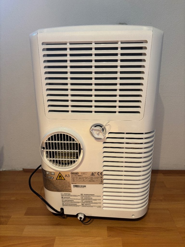 Mobiele airco Delonghi PAC EM82K.1, Ophalen, Minder dan 60 m³, Energieklasse A of zuiniger, 3 snelheden of meer