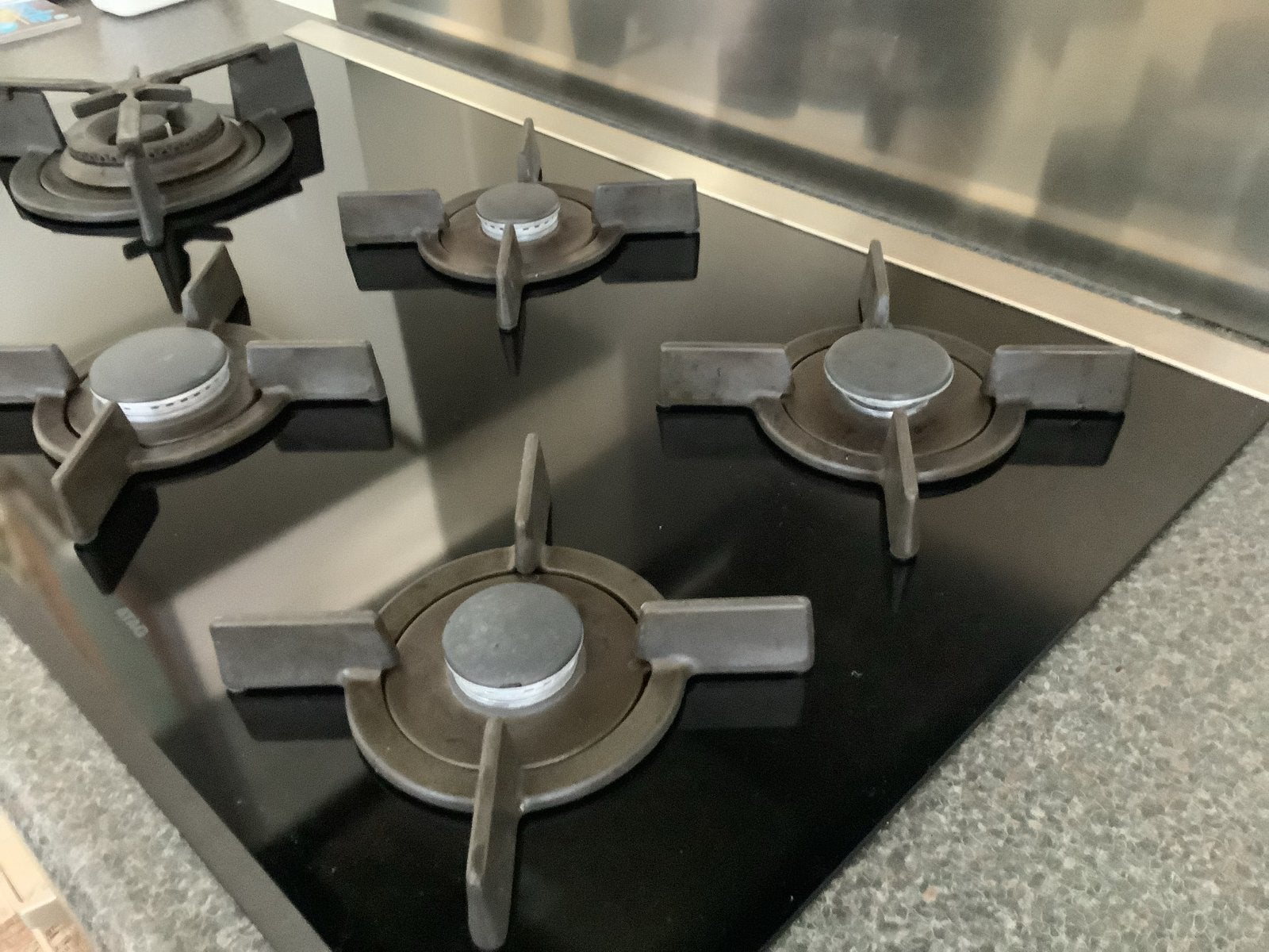 Nette 5-pits gaskookplaat ATAG, Ophalen, Gebruikt, Inbouw, Gas