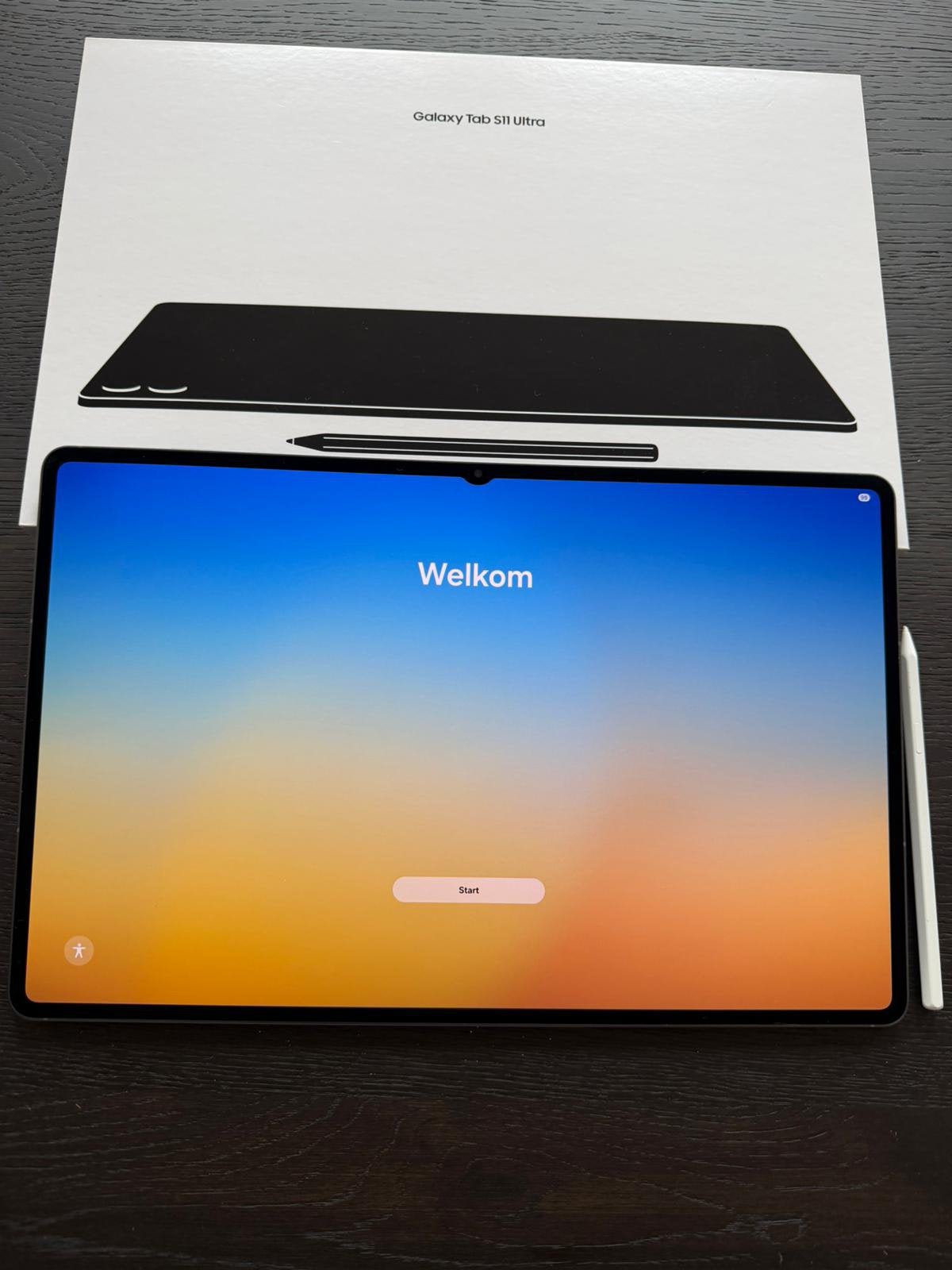Samsung Galaxy Tab S11 Ultra 14,6" 512 GB  – compleet pakket, Computers en Software, Android Tablets, Ophalen, 13 inch of meer