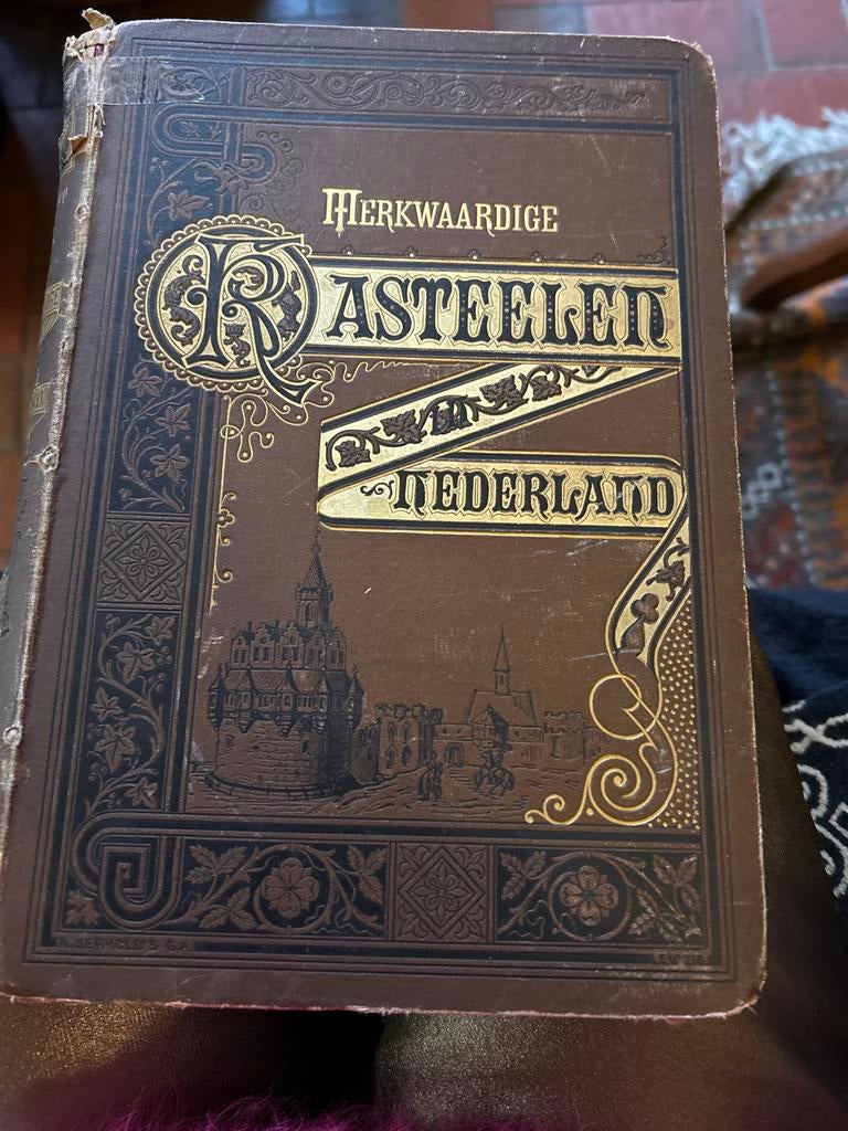 Van Lennep Hofdijk boek jaar 1883 Kastelen in Nederland, Ophalen of Verzenden