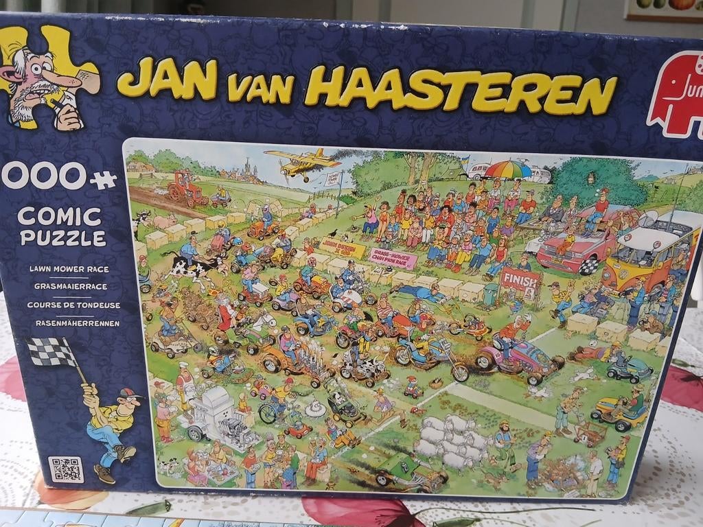 Jvh grasmaaierrace puzzel, Ophalen of Verzenden