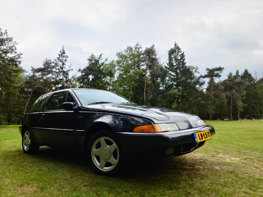 Volvo 480 1.7 GT Turbo 1995 Storm Grey, 2 jaar APK, Auto's, Volvo, Particulier, ABS, Airconditioning, Boordcomputer, Centrale vergrendeling