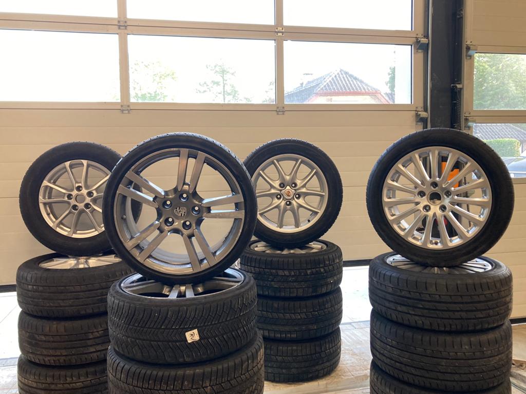 Porsche Panamera en Cayenne wielen. 18,19,20 inch, Auto-onderdelen, 255 mm, Banden en Velgen, Zomerbanden, Ophalen