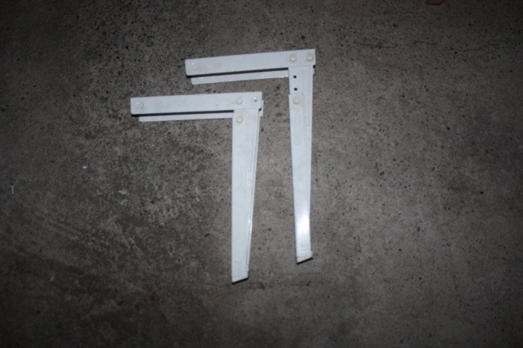 Te koop: 2 magnetron steun /houders verstelbaar, Ophalen, Gebruikt