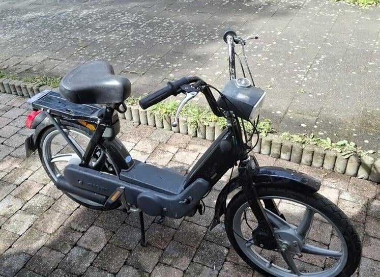 Vespa Ciao (snorbromfiets) zwart, Fietsen en Brommers, Ophalen, Gebruikt, Benzine, Vespa