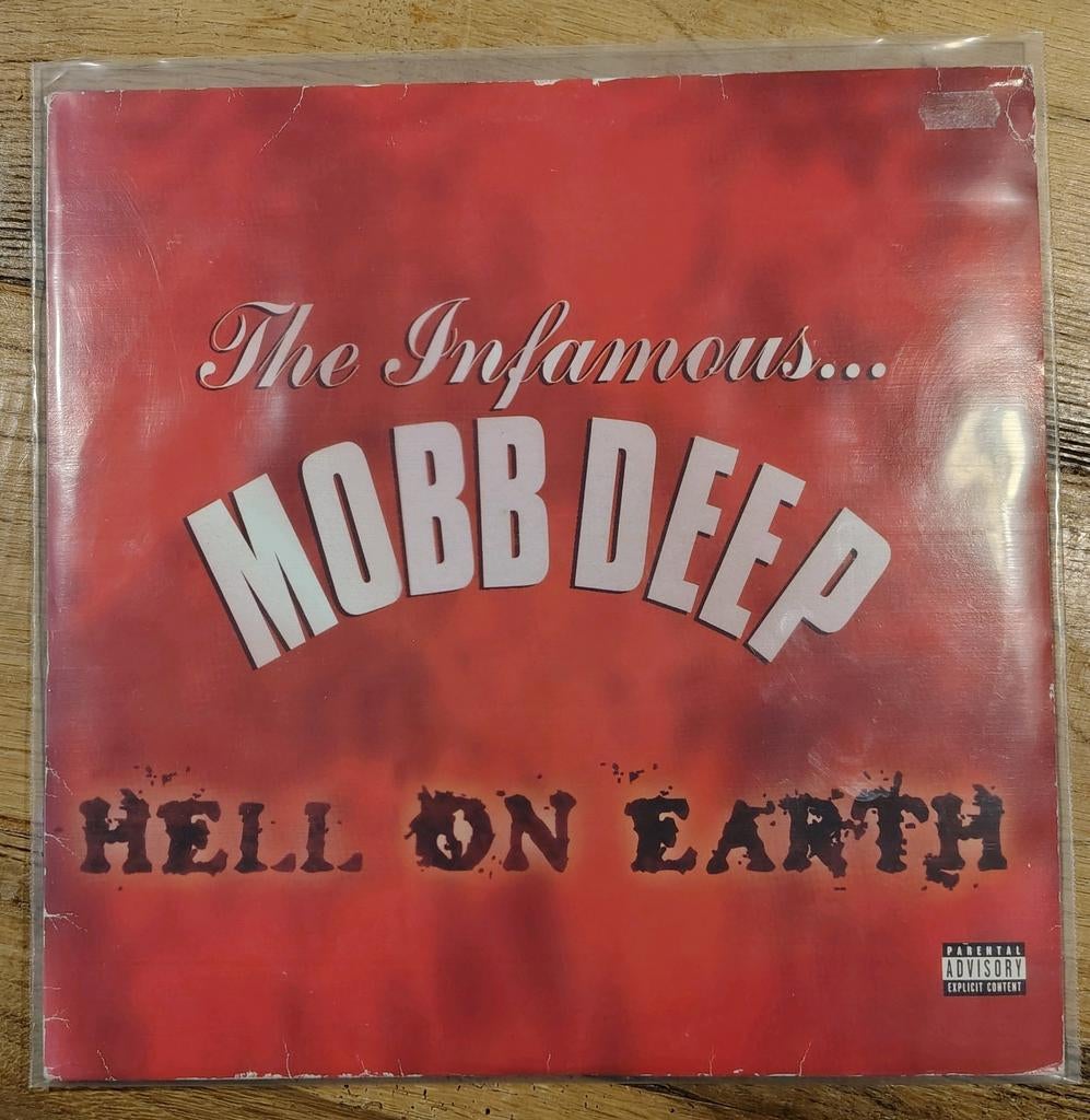 Mobb Deep - Hell on Earth - 2LP 1996, Cd's en Dvd's, Vinyl | Hiphop en Rap, Gebruikt, 1985 tot 2000, Ophalen of Verzenden, 12 inch