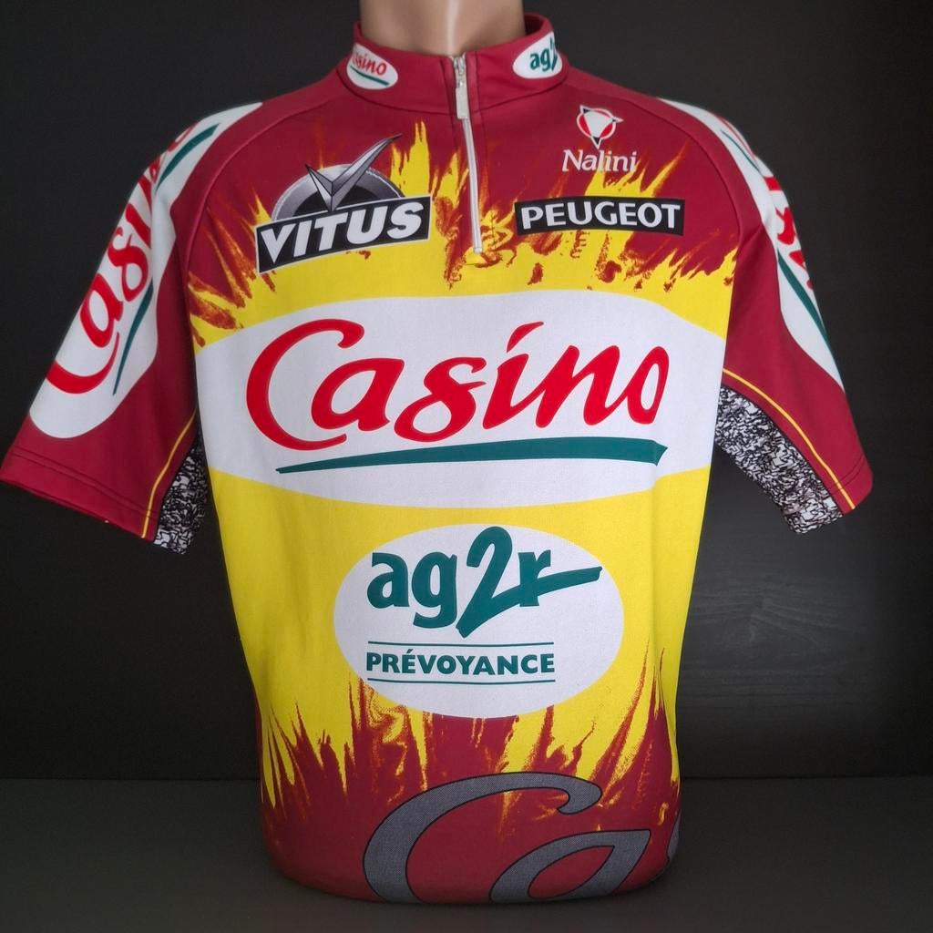 Koerstrui Alexandre Vinokourov wielershirt, Fietsen en Brommers, Fietsaccessoires | Fietskleding, Ophalen of Verzenden, Zo goed als nieuw