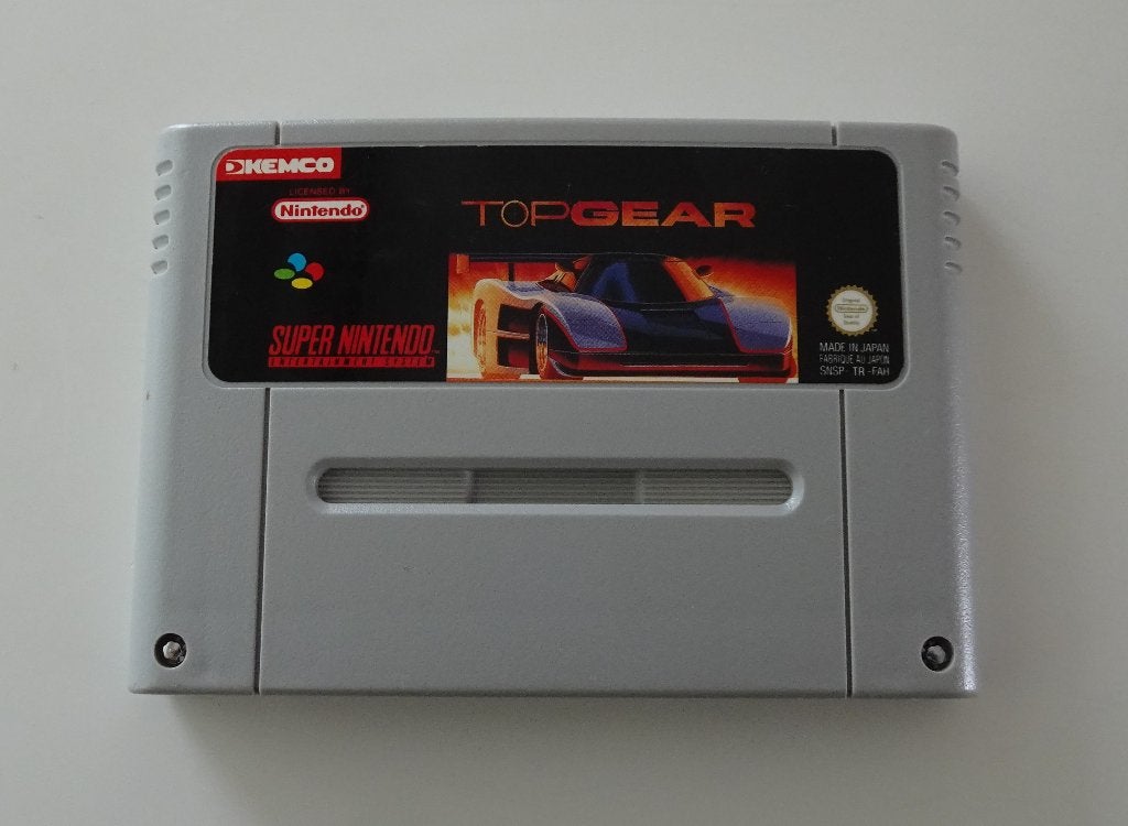 Top Gear voor Super Nintendo, Spelcomputers en Games, Ophalen, Zo goed als nieuw, Racen en Vliegen, Vanaf 3 jaar