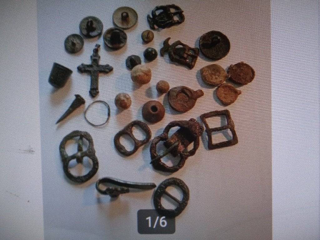 16/17/18/19 eeuwse verschillende Bodemvondsten, Ophalen of Verzenden