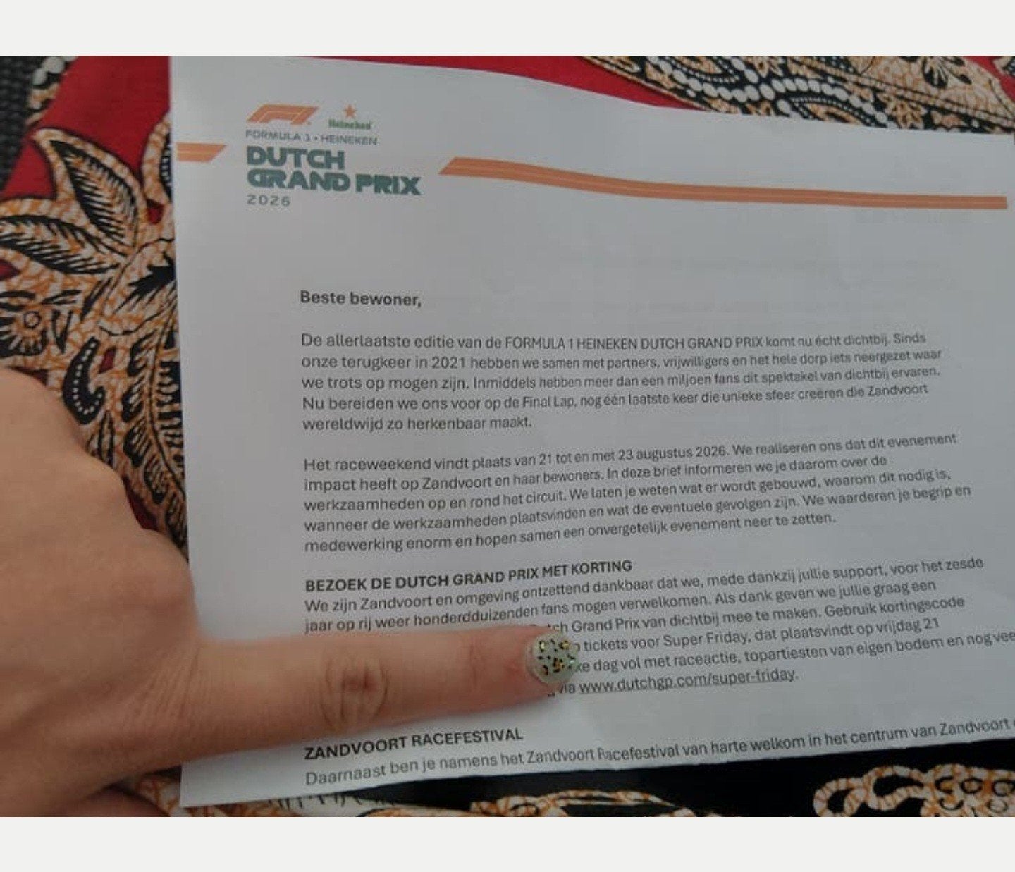 50% Kortingscode Dutch Grand Prix Formule Dutch gp korting 1