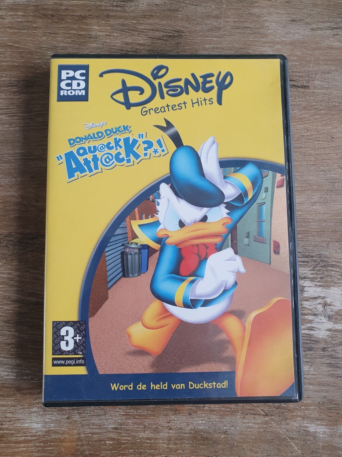Disney's Donald Duck Quack Attack PC CD-ROM, Spelcomputers en Games, Games | Pc, Gebruikt, 1 speler, Ophalen of Verzenden, Vanaf 3 jaar