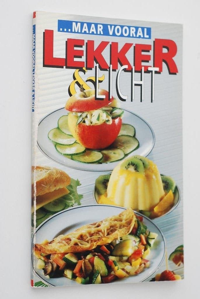 Lekker & licht - Kookboek Nederlands Zuivelbureau jaren 90, Verzenden, Zo goed als nieuw, Gezond koken