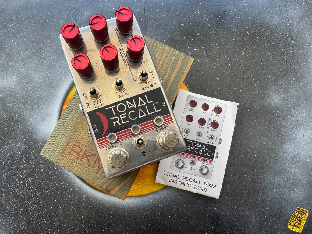 Chase Bliss Audio Tonal Recall V2 Red Knob Mod Analog Delay, Muziek en Instrumenten, CBA, Delay of Echo, Ophalen of Verzenden