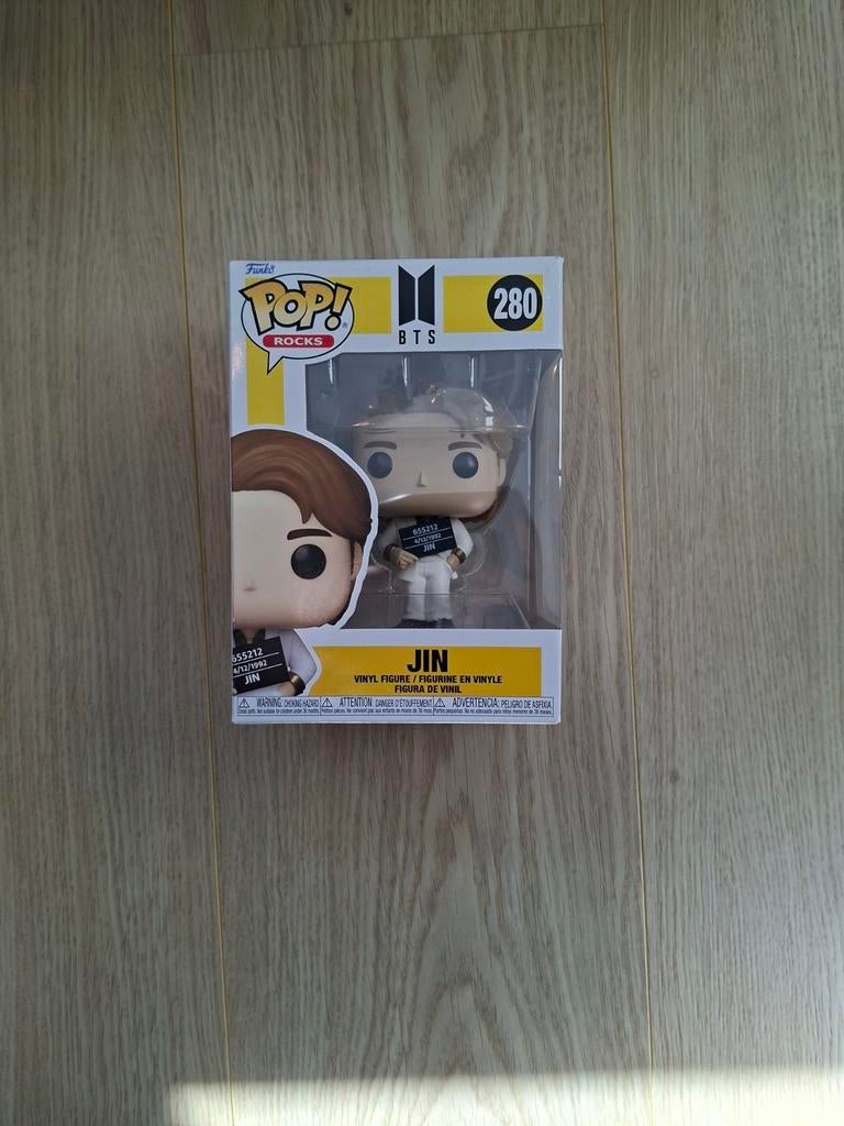 Funko Pop Jin nr 280 - BTS Rocks Butter €9,49, Ophalen of Verzenden, Zo goed als nieuw