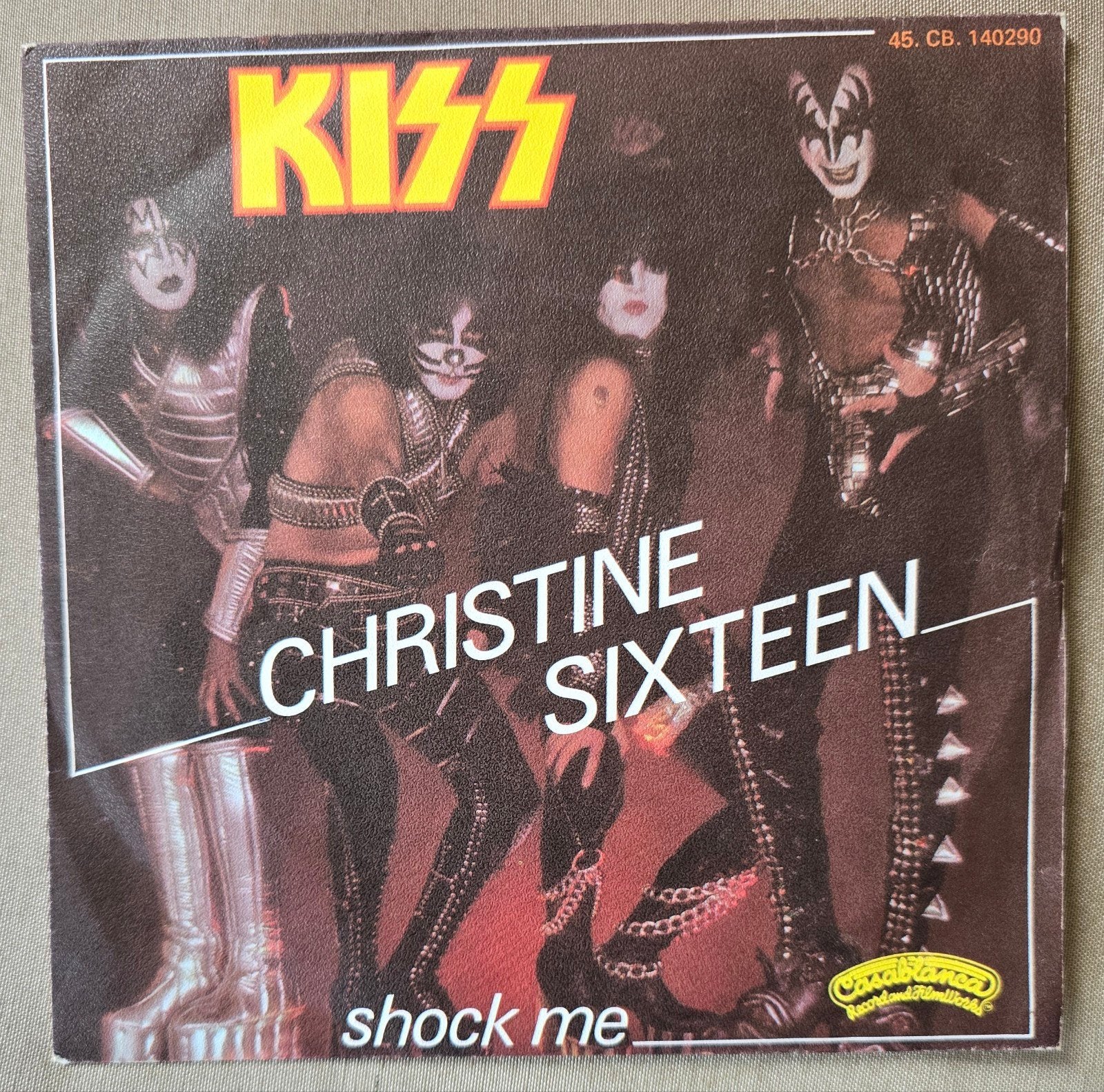 KISS SINGLE, Cd's en Dvd's, Vinyl Singles, Overige genres, 7 inch, Single, Zo goed als nieuw