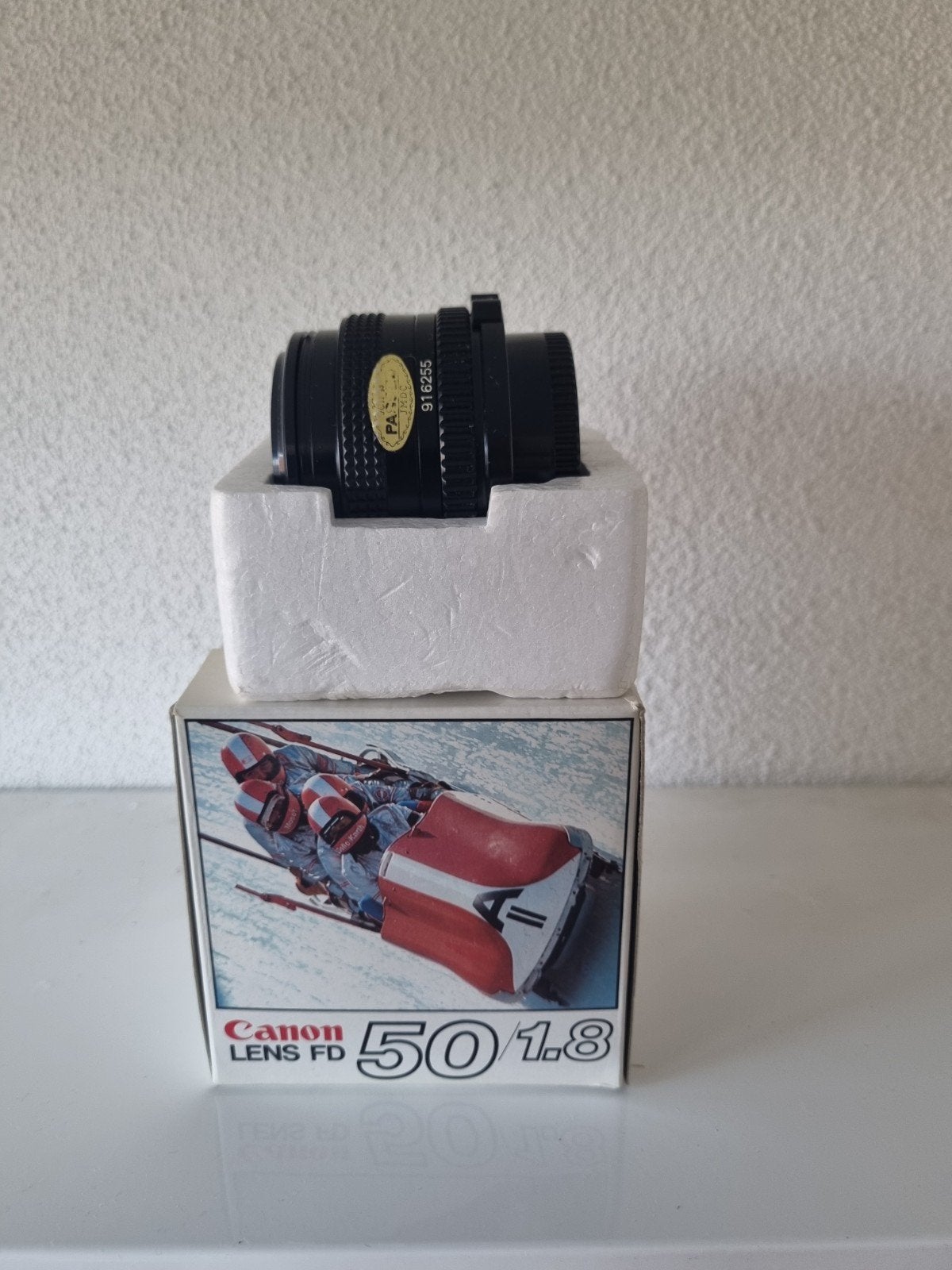 Canon FD 50mm 1:1.8 lens - Vintage standaardlens, Ophalen, Canon, Canon FD, Zo goed als nieuw