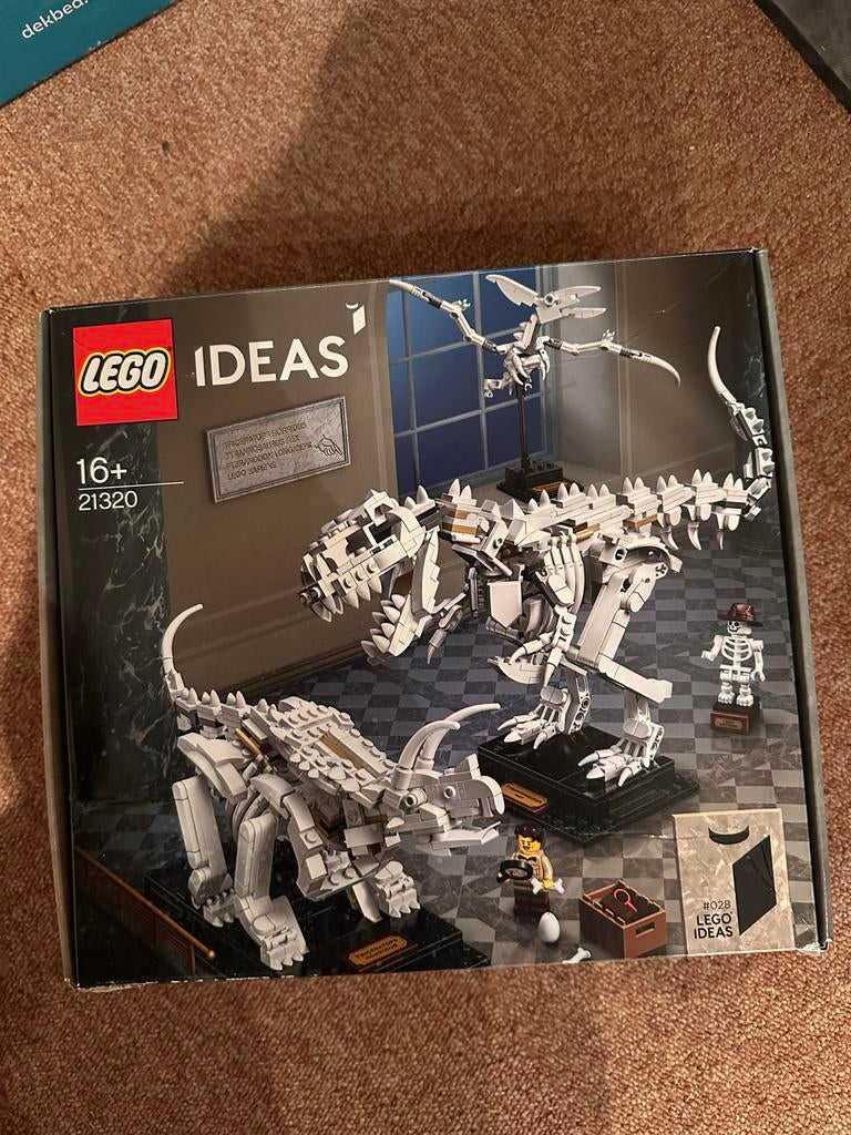 LEGO Ideas 21320 Dinosaurusfossielen - Complete Set, Ophalen of Verzenden, Zo goed als nieuw, Complete set, Lego