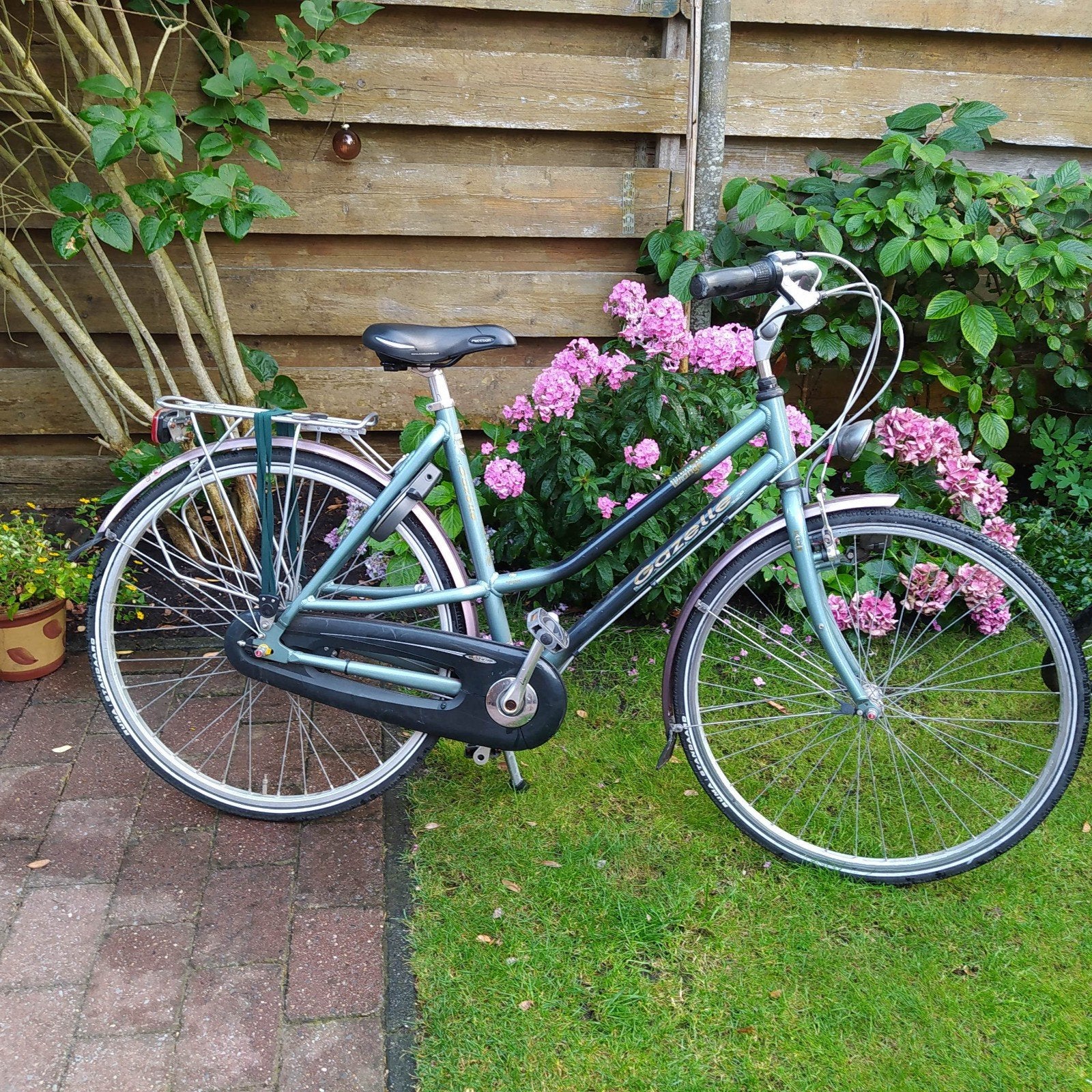 28 inch Gazelle Orange met versnellingen, Ophalen, 53 tot 56 cm, Versnellingen, Zo goed als nieuw