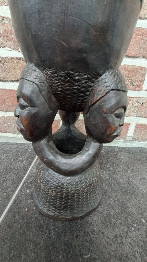 Afrika Beker, Bruin, Afrika, Houtsnijwerk, Ophalen