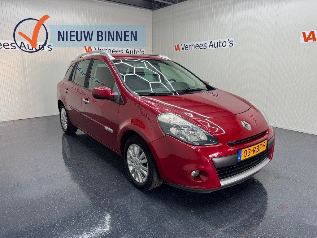Renault Clio Estate 1.2 TCE Collection (bj 2011), Euro 5, 535 kg, Gebruikt, 4 cilinders