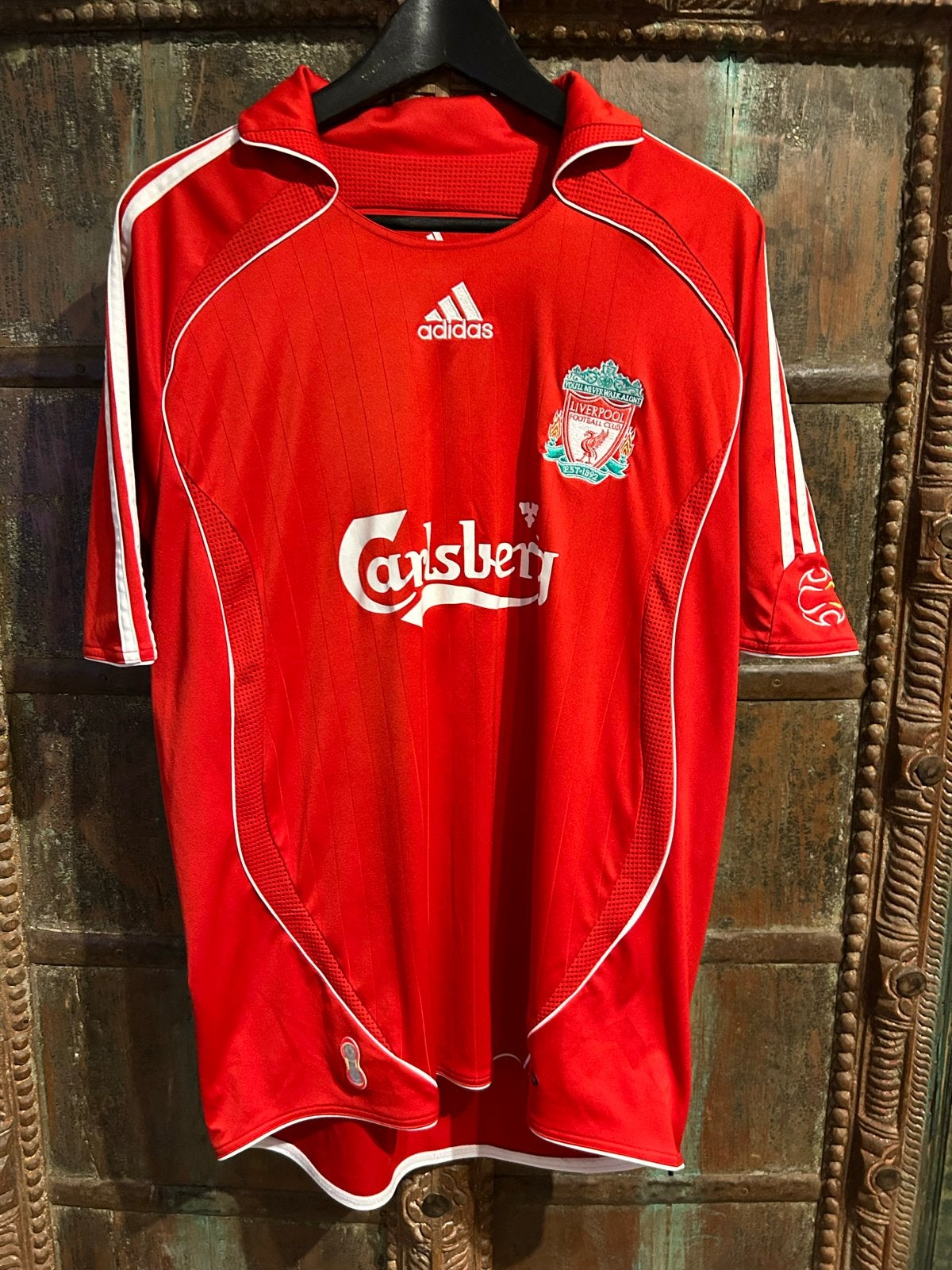 Vintage Adidas Liverpool FC Thuisshirt 2005/2006 Maat L, Sport en Fitness, Voetbal, Maat L, Ophalen of Verzenden, Zo goed als nieuw