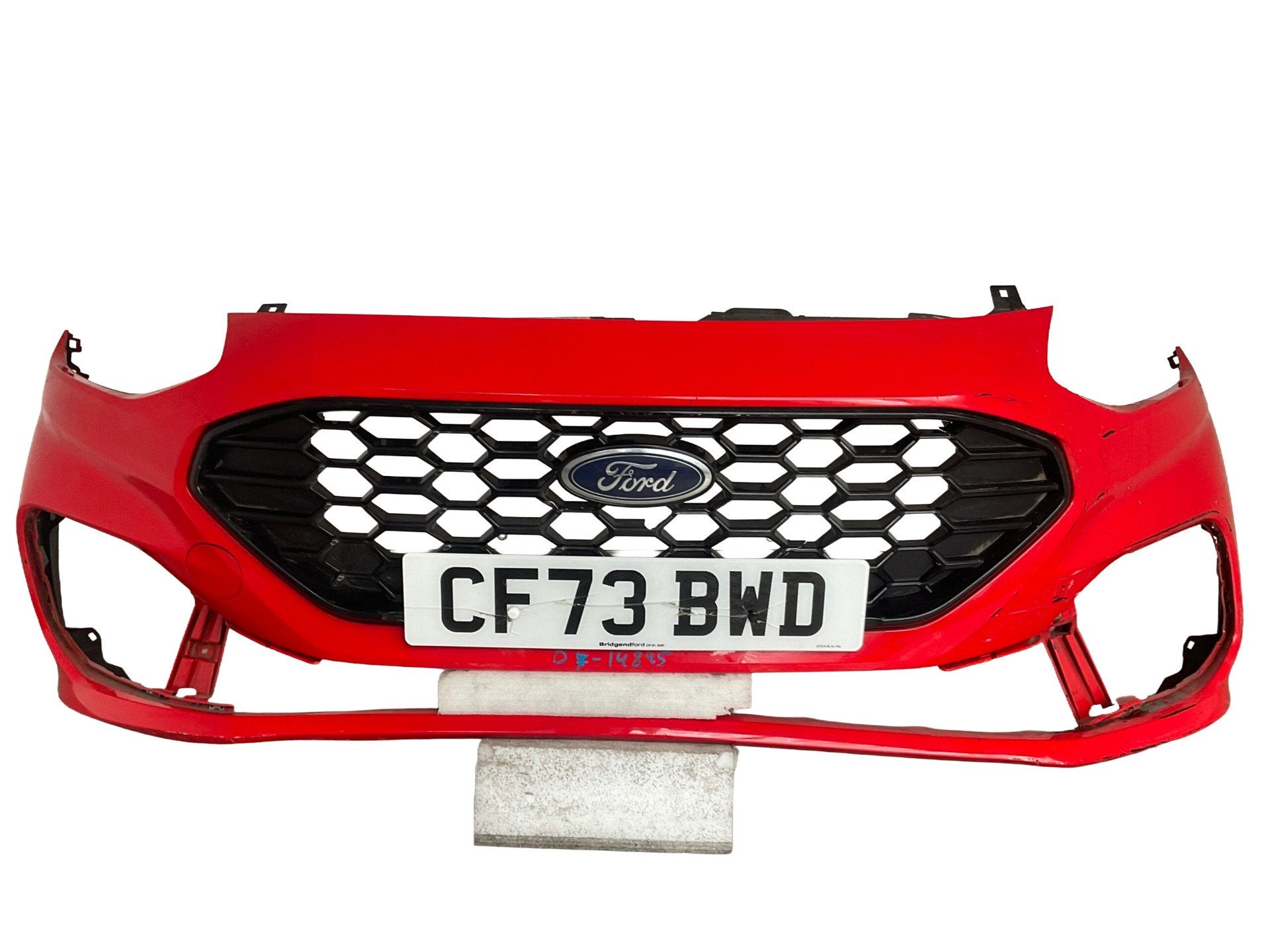 Bumper Ford Fiesta MK8 Facelift ST-Line Voorbumper D7-14845z, Auto-onderdelen, Gebruikt, Info@ford.com, Ophalen of Verzenden, Ford